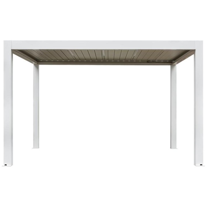 Pergola EAGO AWT P8-3B extreme bílá 3×4 m elektrická