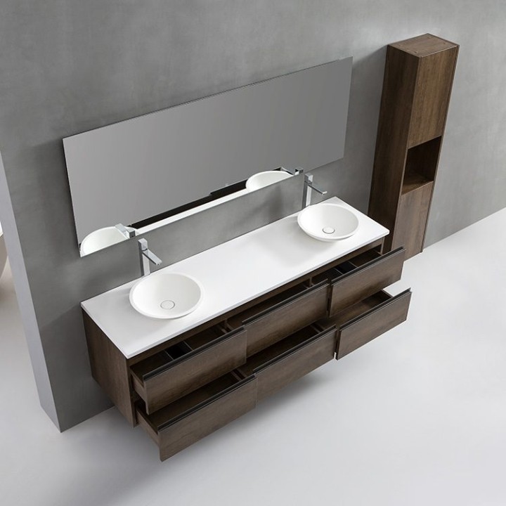 Koupelnová skříňka StoneArt Monte Carlo MC-1800pro-4 bílá 180×52