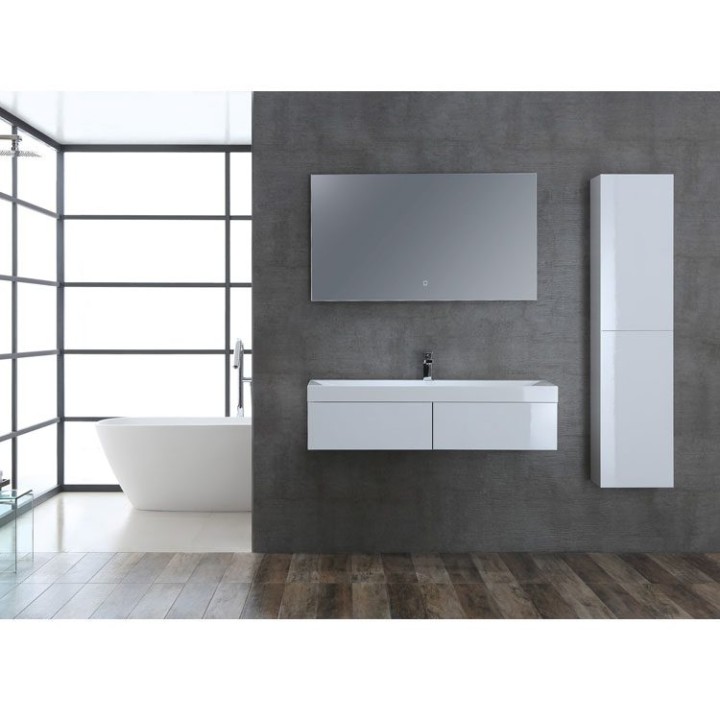 Koupelnový nábytek – set StoneArt Brugge BU-1210 bílý 120×48