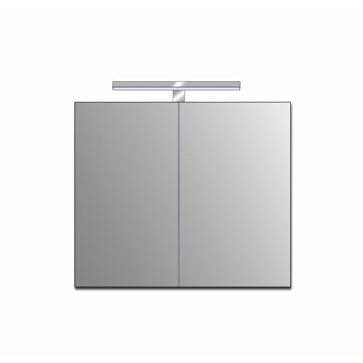 Koupelnový nábytek – set StoneArt Milano ME-0800-1 tmavě šedý 80×45