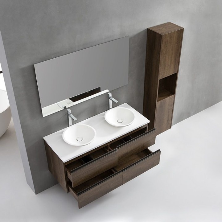 Koupelnový nábytek – set StoneArt Monte Carlo MC-1200pro-4 bílý 120×52