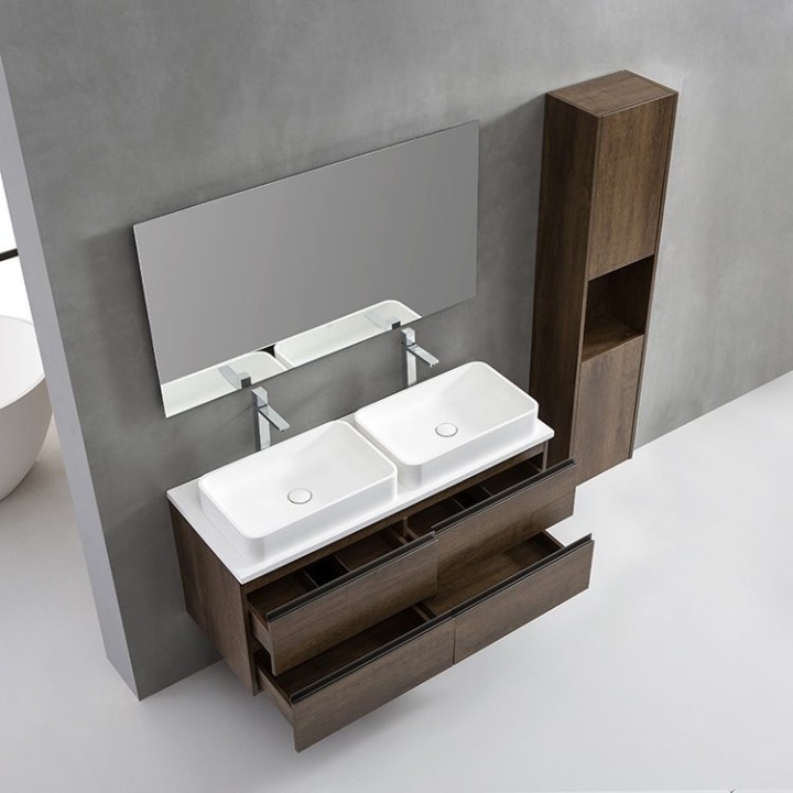 Koupelnový nábytek – set StoneArt Monte Carlo MC-1200pro-5 bílý 120×52