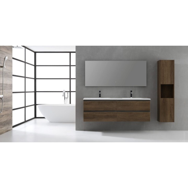 Koupelnový nábytek – set StoneArt Monte Carlo MC-1600 tmavě šedý 160×5