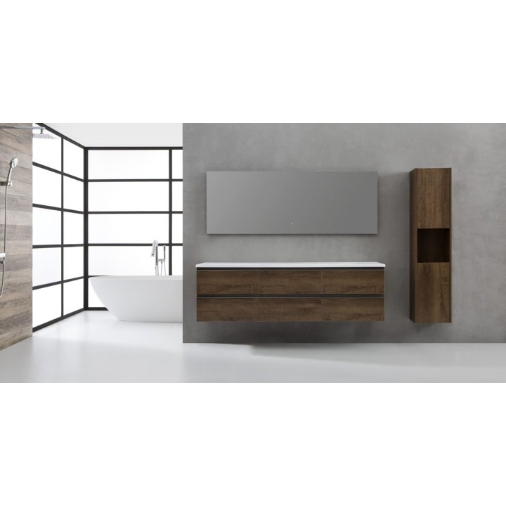 Koupelnový nábytek – set StoneArt Monte Carlo MC-1800pro-1 dubový tmav