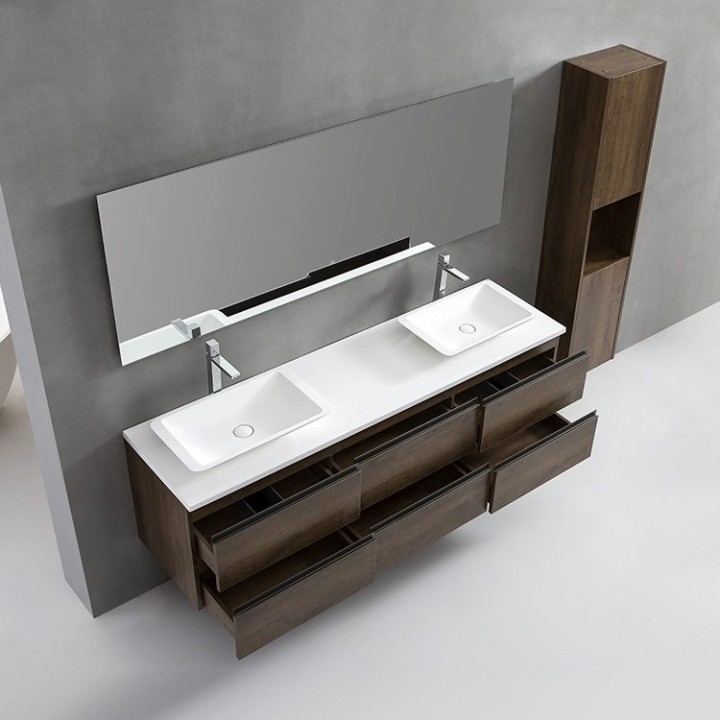 Koupelnový nábytek – set StoneArt Monte Carlo MC-1800pro-1 dubový svět