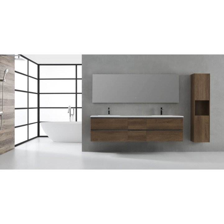 Koupelnový nábytek – set StoneArt Monte Carlo MC-2000 dubový tmavý 200