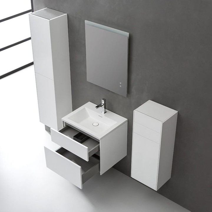Koupelnový nábytek – set StoneArt Venice VE-0600-II dubový tmavý 60×52