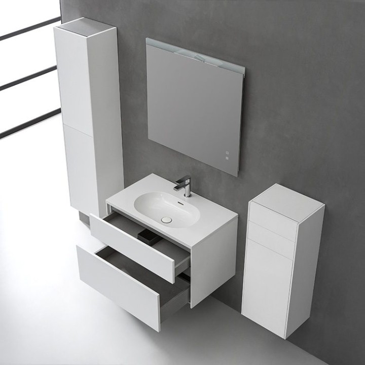 Koupelnový nábytek – set StoneArt Venice VE-0800-I dubový světlý 80×52