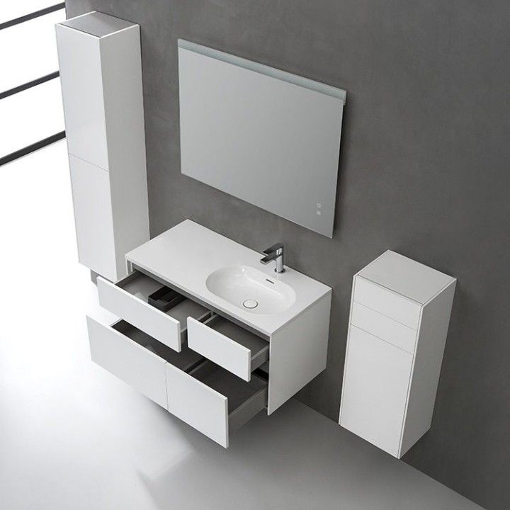 Koupelnový nábytek – set StoneArt Venice VE-1010-I dubový tmavý 100×52
