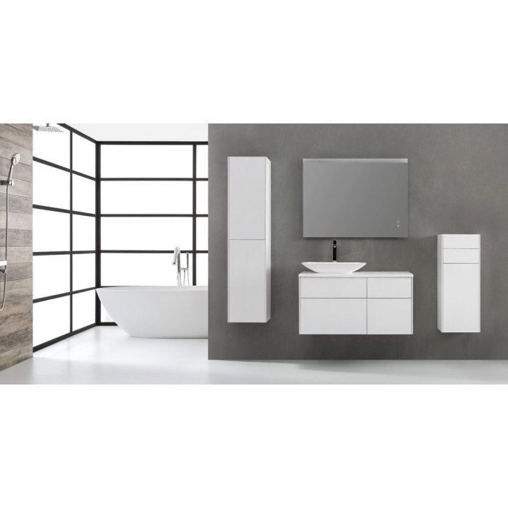 Koupelnový nábytek – set StoneArt Venice VE-1010pro-1 tmavě šedý 100×5