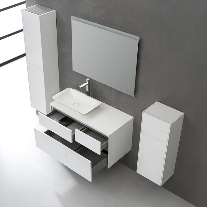 Koupelnový nábytek – set StoneArt Venice VE-1010pro-1 dubový tmavý 100