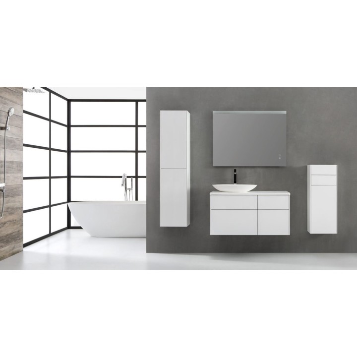 Koupelnový nábytek – set StoneArt Venice VE-1010pro-3 tmavě šedý 100×5