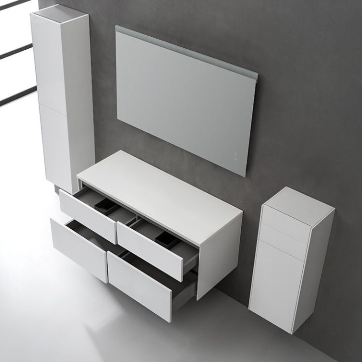 Koupelnový nábytek – set StoneArt Venice VE-1200pro dubový tmavý 120×5