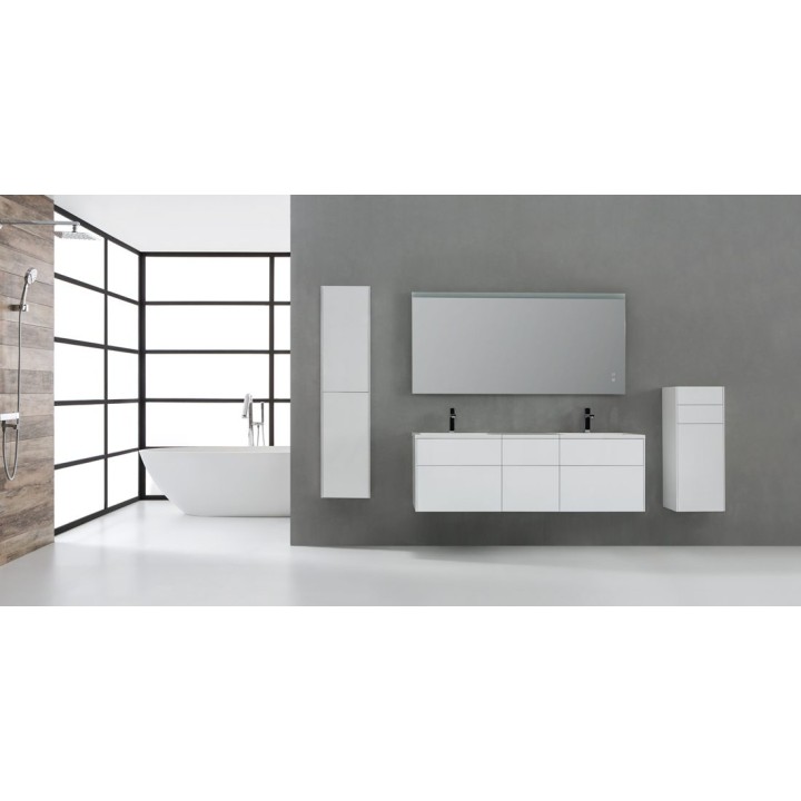 Koupelnový nábytek – set StoneArt Venice VE-1610-II tmavě šedý 160×52