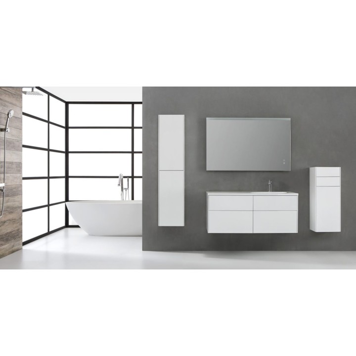 Koupelnová skříňka StoneArt Venice VE-1210-I dubová tmavá 120×52 pravé