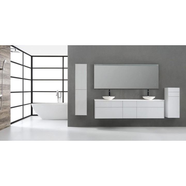 Koupelnová skříňka StoneArt Venice VE-2000pro-4 tmavě šedá 200×52