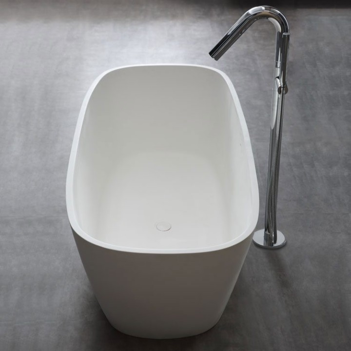 Volně stojící vana StoneArt BS-528 bílá 175×75 lesklá