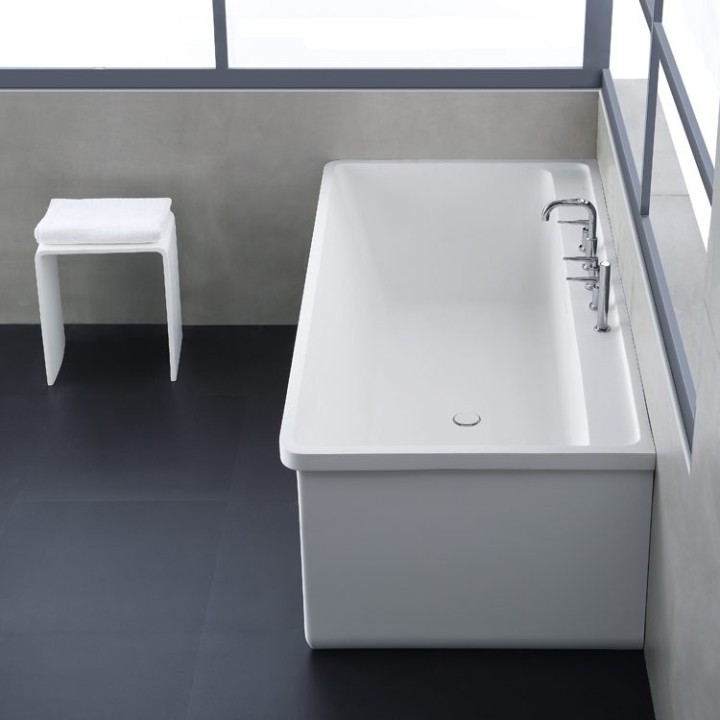 Volně stojící vana StoneArt BS-537 bílá 180×88 matná