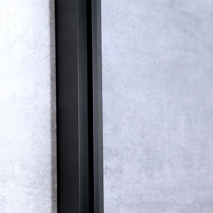 Sprchový kout EAGO AWT LBS1505-B černý 150×90 pravé provedení