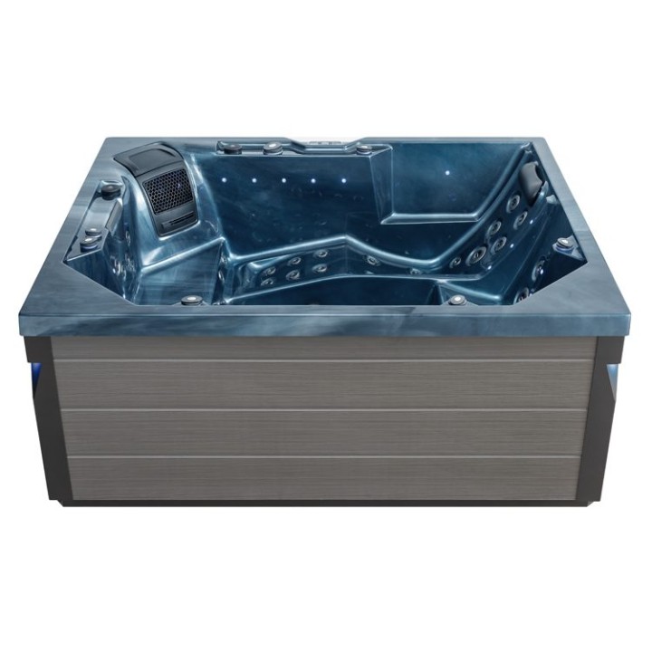 Venkovní vířivka EAGO AWT IN-406 extreme za OceanWave 225×185 šedá