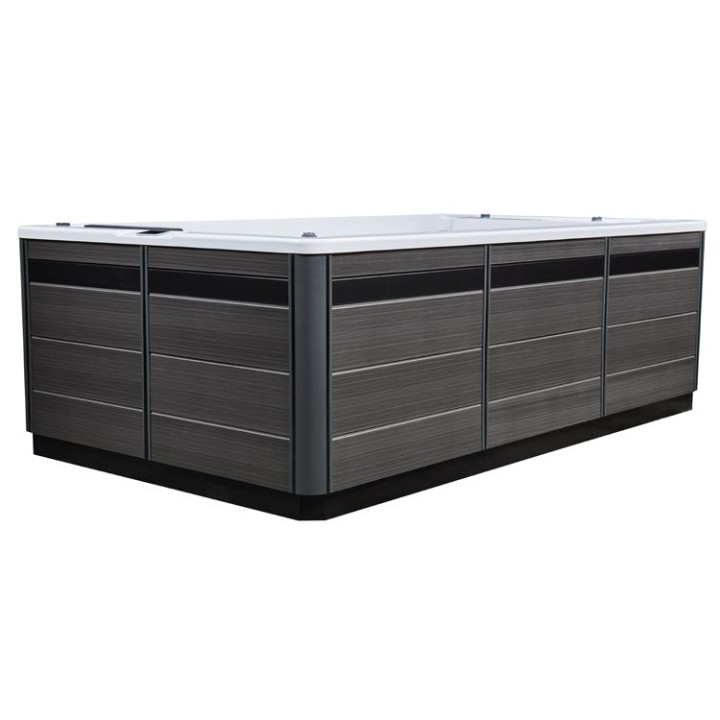 Swim SPA EAGO AWT Innovation 380 s tepelným čerpadlem bílý 380×220 šed