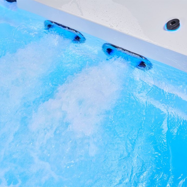 Swim SPA EAGO AWT Innovation 380 s tepelným čerpadlem bílý 380×220 šed