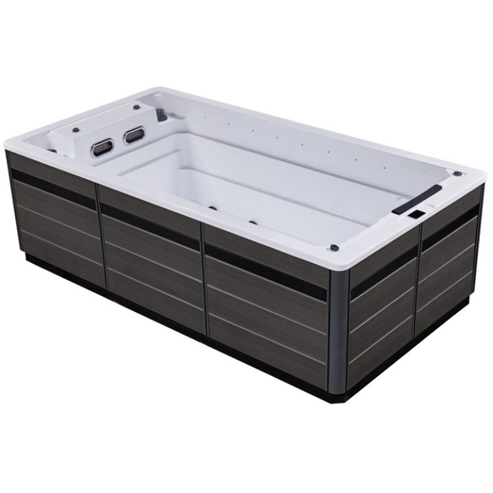 Swim SPA EAGO AWT Innovation 430 extreme bílý 430×230 šedý