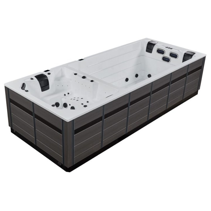 Swim SPA EAGO AWT Innovation 590 Dual extreme bílý 590×235 šedý