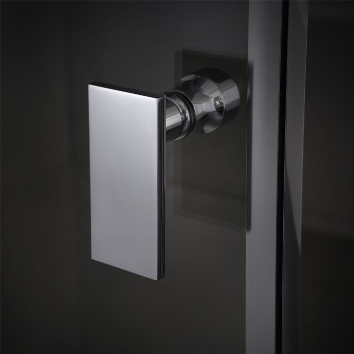 Parní sprchový box EAGO AWT LD110F15 černý 90×90
