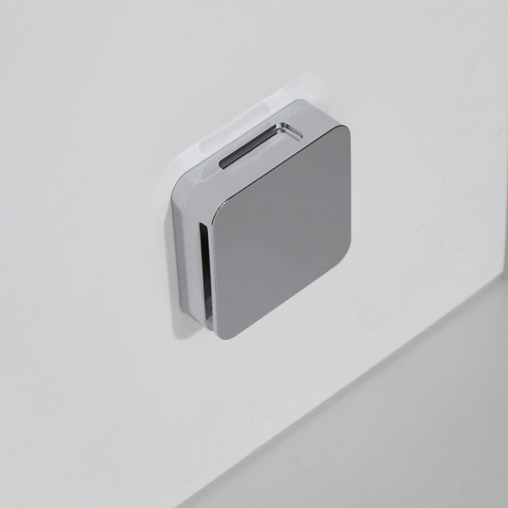 Parní sprchový box EAGO AWT LD110F15 bílý matný 90×90