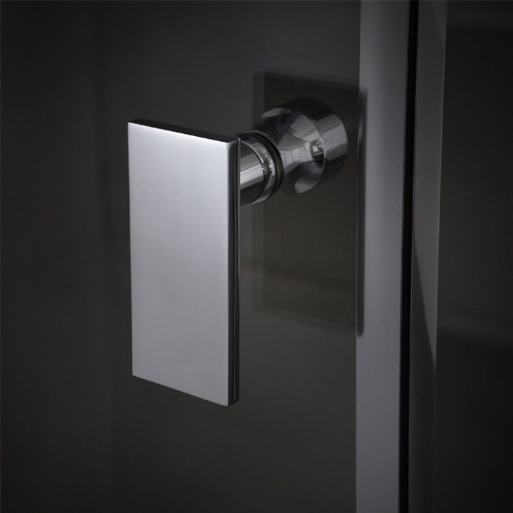 Parní sprchový box EAGO AWT LD209F15 s sprchovou vaničkou bílý 100×100