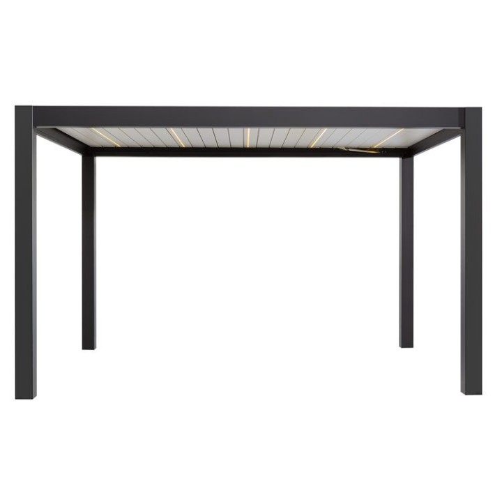 Pergola EAGO AWT P8-3B extreme černobílá 3×4 m elektrická