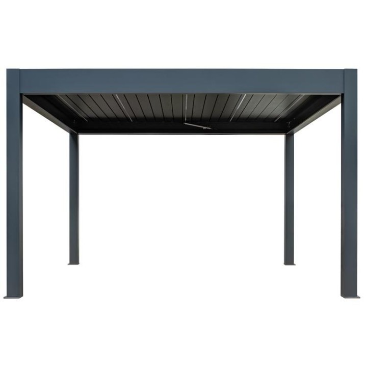 Pergola EAGO AWT P8-4A extreme antracit 4×4 m elektrická