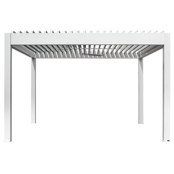 Pergola EAGO AWT P8-4A extreme bílá 4×4 m elektrická