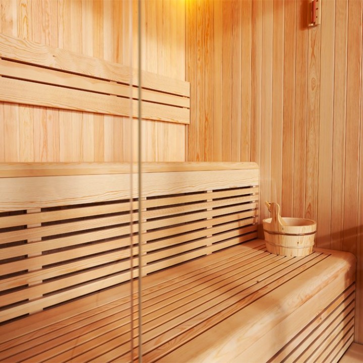 Finská sauna EAGO AWT B1801XL borovice 200×200 9 kW Viking Bi-O
