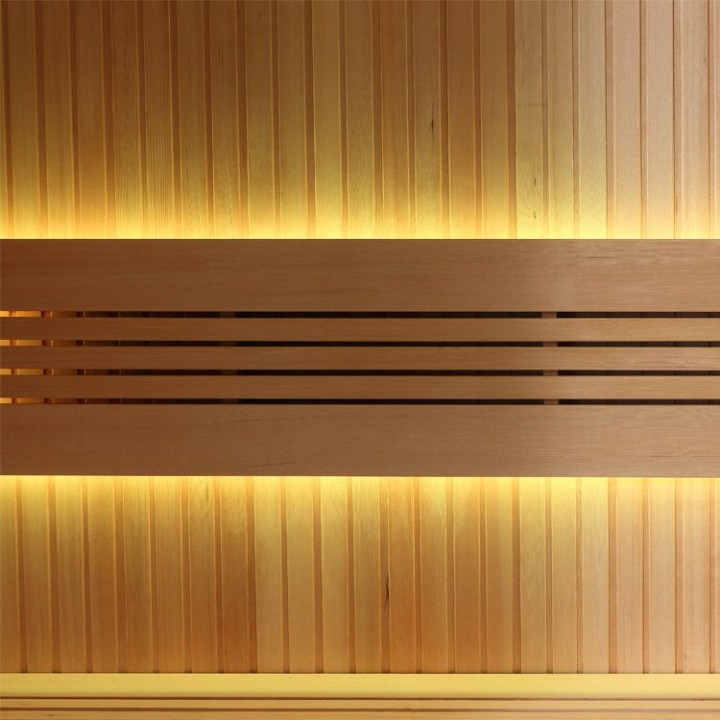 Finská sauna EAGO AWT E1113C hemlock 120×105 6,8 kW Cilindro