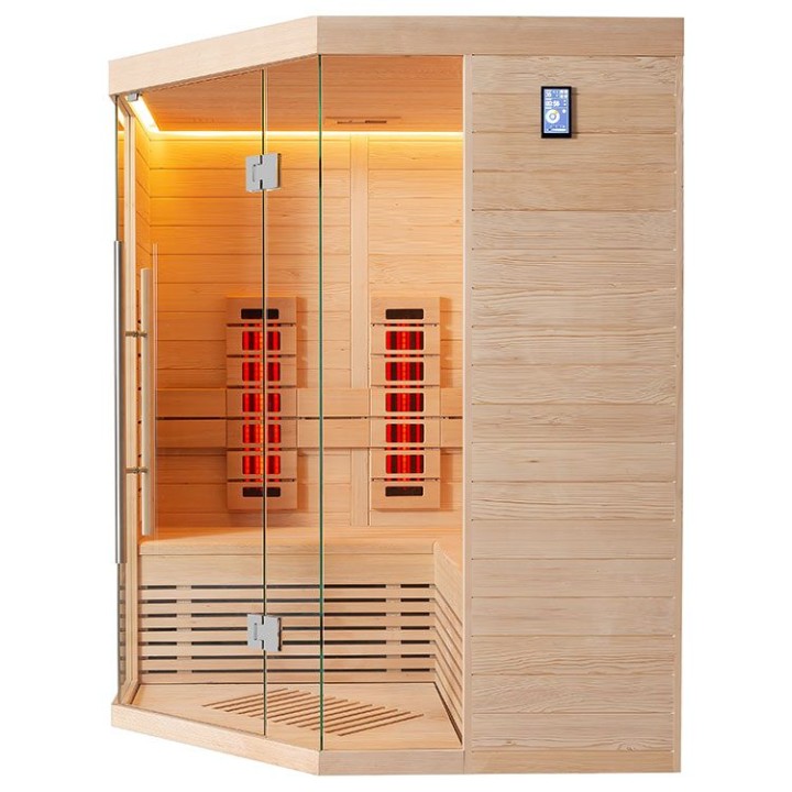 Infrakabina EAGO AWT E1251-IR hemlock 150×150 bez kamen