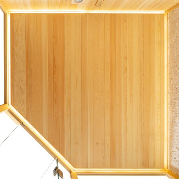Finská sauna EAGO AWT E1811B borovice 160×160 6 kW Vega