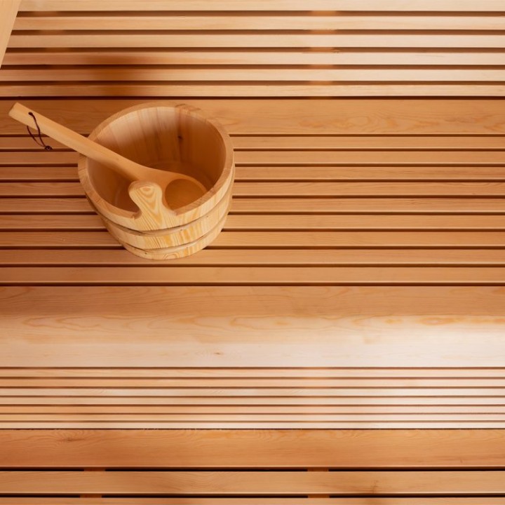 Finská sauna EAGO AWT E1812C borovice 180×160 bez kamen
