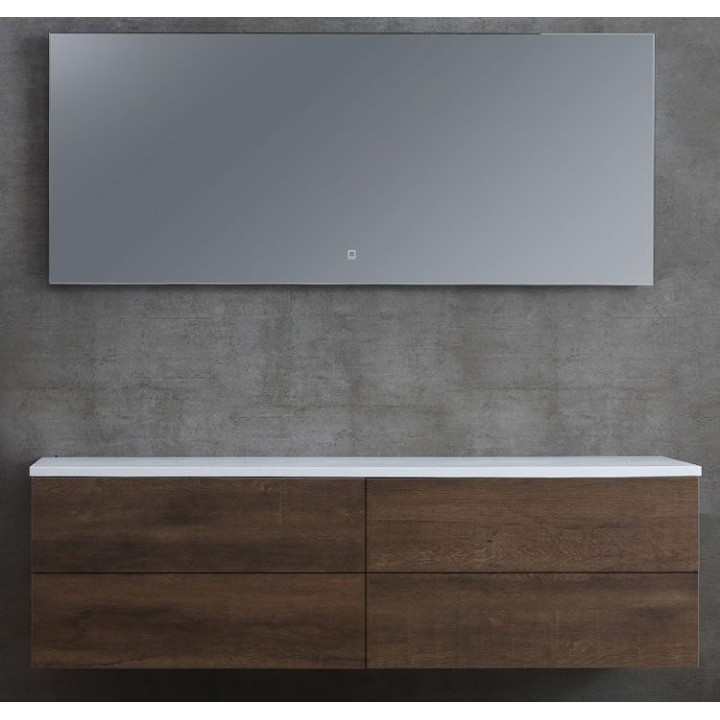 Koupelnová skříňka StoneArt Brugge BU-1601pro dubová tmavá 160×50