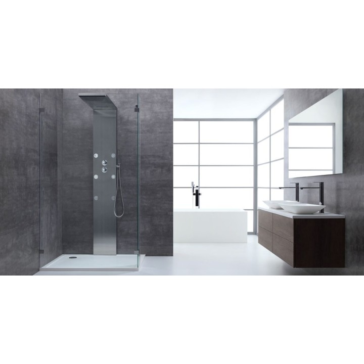 Walk-in sprchová zástěna EAGO AWT LY1501 150×210