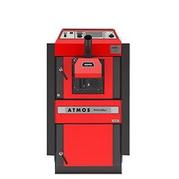 ATMOS DC50S s úpravou pro hořák – zplynovací kotel (pelety 13,5 - 45 kW)