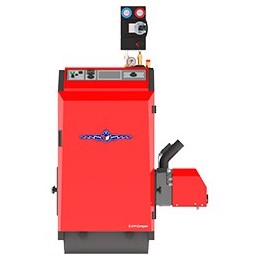 ATMOS D14P Compact – automatický kotel na pelety s hořákem a zapojením (Compact) 4 - 14 kW