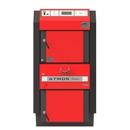 ATMOS DC25GD – zplynovací kotel na dřevo s automatickým zapalováním 25 kW