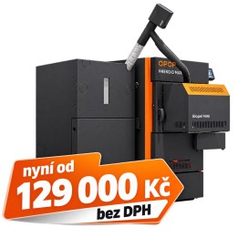 OPOP H450 EKO-D MAX KOMBI/150 – zplynovací kotel na dřevo 55/50 kW