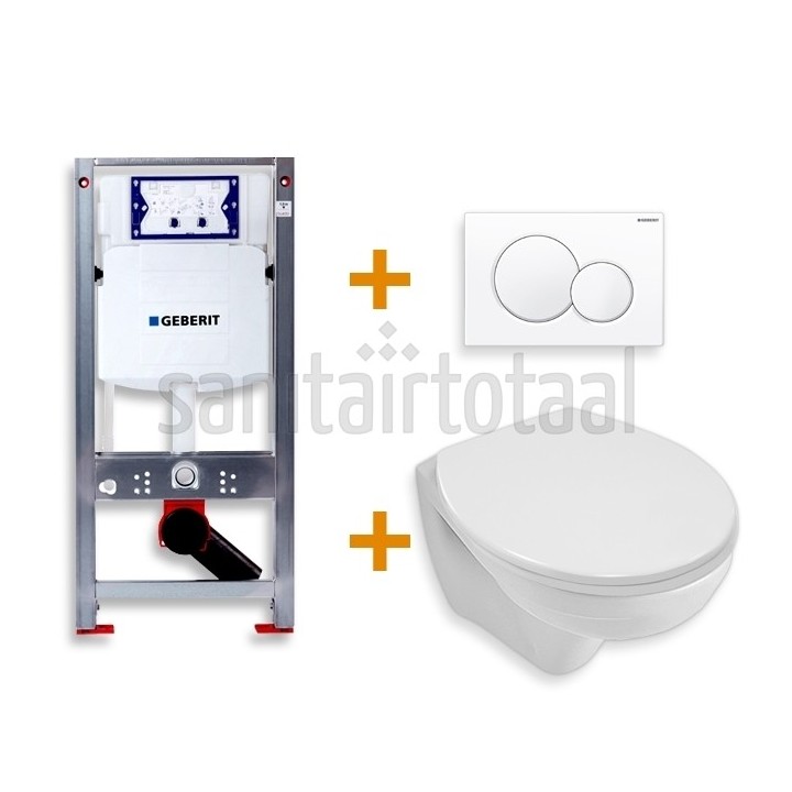 WC - toaletní - záchodový set Villeroy en Boch Omnia Compact 911010867