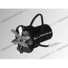 ATMOS Odtahový ventilátor UCJ4C52 / UCJ4C52A-USA – motor s oběžným kolem Ø 150 mm, deskou a těsněními