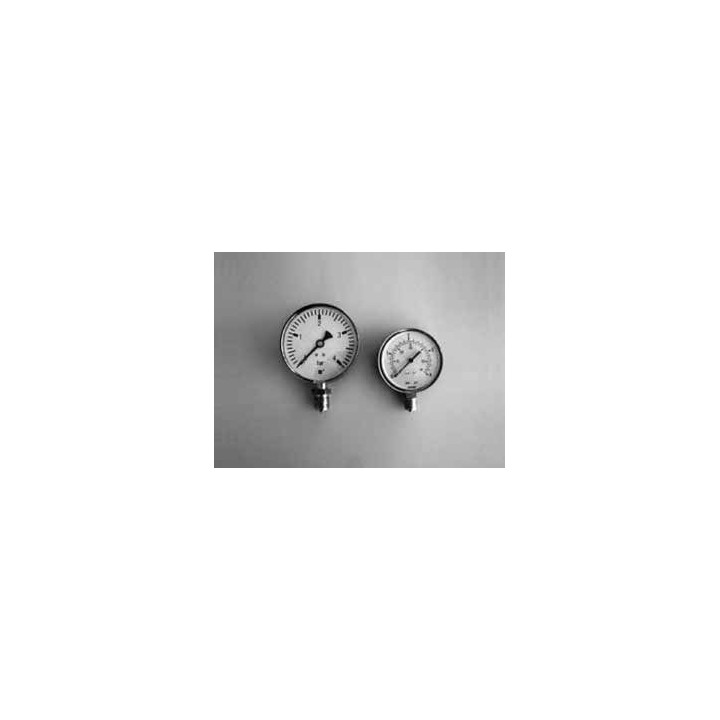 ATMOS Tlakoměry – 4 bar – tlakoměr do topného systému – D100 – 1/2“ – 4 bar