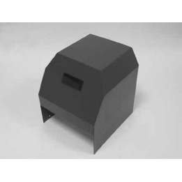 ATMOS Kryt hořáku A25 – kapota s průzorem pro displej – červený - kapota s průzorem pro displej - model (AC07X)