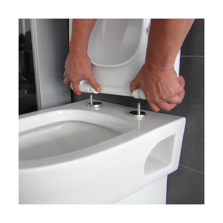 WC - toaleta - záchod s splachovací nádržkou EAGO WA101SP 69x37,5x78,5cm